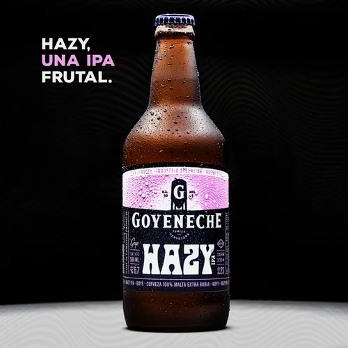 GOYENECHE HAZY IPA ALE DE 500ML